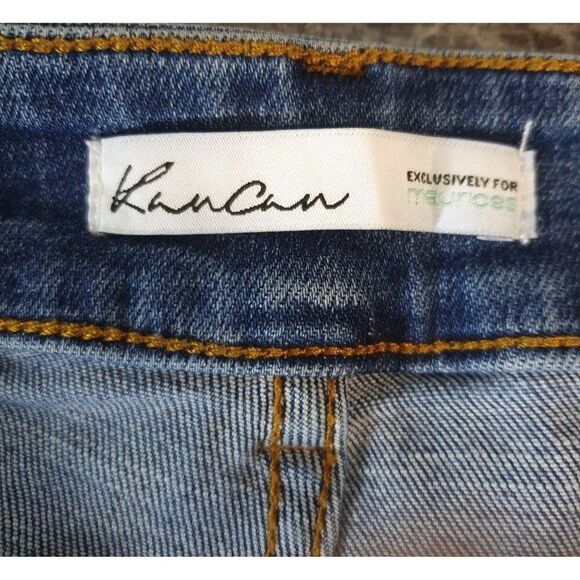 KanCan Womens Plus Skinny Jeans 22 Distressed Stretchy Chic High Rise Curvy - Picture 5 of 7